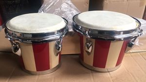 Bongos de Madera de Toon Blancos/Bongó de Percusión Latina de Madera (BOBCS006) - Product Image 3