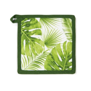 Portapentole Excelsa in Cotone con Motivo Fogliame 20x20 Cm, Utensile da Cucina Riutilizzabile - Product Image 1