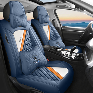 Fundas Delicadas para <span class=keywords><strong>Asientos</strong></span> de Coche <span class=keywords><strong>Kia</strong></span> Sportage K5 Seltos <span class=keywords><strong>Rio</strong></span>, Protección Completa, Accesorio Interior Práctico para Vehículos de 5 Plazas - Product Image 3