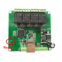 Interrupteur WiFi intelligent ESP32, carte relais Ethernet, Domoticz, Home Assistant, openHAB, RS485, TCP, UDP, minuterie 4 canaux, IP Watchdog