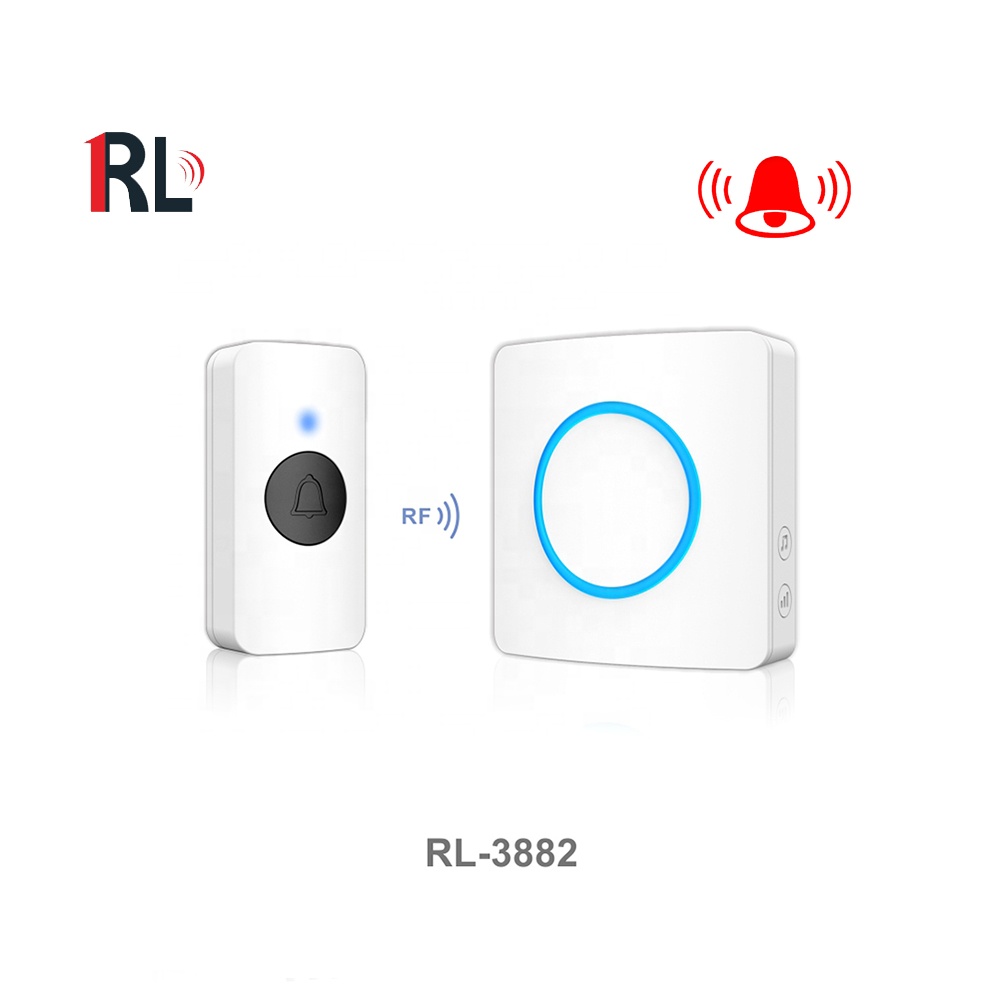 Простой в установке домашний Водонепроницаемый умный беспроводной дверной звонок с Wi-Fi беспроводной дверной звонок с кольцом переменного тока