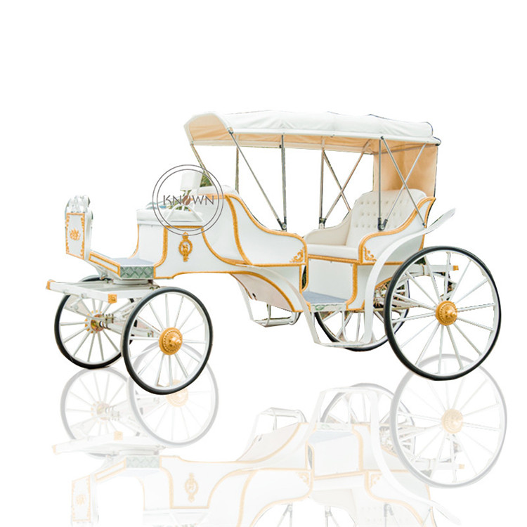 Двухрядная королевская свадьба лошадь тянутая экскурсионная карета Электрический Викторианский туристический пассажирский автомобиль