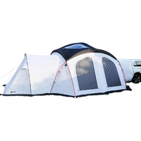 Tente arrière de voiture Factory White Space Fortress, grande, imperméable, pour camping extérieur, abri pour véhicule