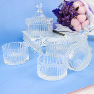 Vendita calda classic carousel vasi vaso di <span class=keywords><strong>vetro</strong></span> trasparente giostra formato differente decorativi <span class=keywords><strong>vintage</strong></span> di candela di <span class=keywords><strong>vetro</strong></span> vasi - Product Image 4