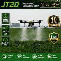 Drone agricole Joyance pour la cartographie des exploitations, UAV fiable pour les services agricoles, équipement de pulvérisation pour la lutte antiparasitaire des vergers et l'entretien des cultures.
