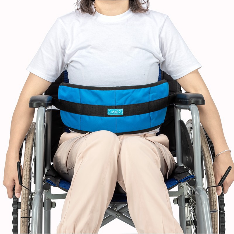 Ceinture de sécurité plus large (noir et bleu)