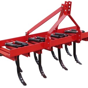 Farm <b>Cultivator</b> 4 Row Red Multifunctional For Cotton Corn Beans Cultivation - Product Image 2