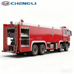 Camión de Bomberos HOWO 8X4 de 25 Toneladas con Tanque de Espuma de 4000L para Parques Industriales, Plantas Químicas y Emergencias Municipales - Product Image 3