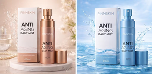 PINNSKIN Ginseng - Bruma Facial Antienvejecimiento, Suero Blanqueador Diario con Vitamina C, Ácido Hialurónico y AHA, Hidratante, Reafirmante y Suavizante - Product Image 2