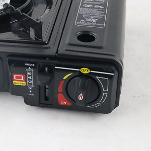 Réchaud à gaz portable au <span class=keywords><strong>butane</strong></span> pour <span class=keywords><strong>barbecue</strong></span> extérieur, accessoires de cuisine, fonte, 1 brûleur, réchaud à gaz portable pour le camping - Product Image 5