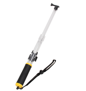 Großhandels preis Factory Retract able Transparent Floaty Pole Selfie Stick Ein beins tativ für GoPro HERO 7/6/5/4 <span class=keywords><strong>3</strong></span> <span class=keywords><strong>3</strong></span> <span class=keywords><strong>2</strong></span> - Product Image 2