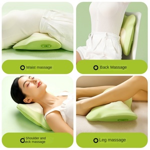 Coussin de massage chauffant pour le corps entier, compresse chaude, pétrissage, masseur lombaire pour hommes et femmes - Product Image 2