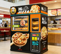 Machine à pizza commerciale entièrement automatique avec four infrarouge