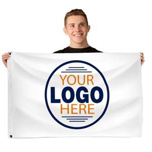 Drapeaux vierges de haute qualité pour publicité extérieure 90*150cm – Prêts à expédier – Drapeaux personnalisés - Product Image 1