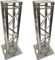 Soporte Vertical Portátil de Aluminio F34 para Iluminación DJ Americana, Resistente y Modular, para Clubes, Bodas, Conciertos, Eventos y Espectáculos