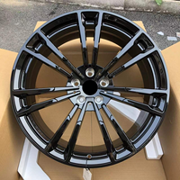Jantes monobloc en alliage forgé AK YZ-02 19/20 pouces, neuves, 40 mm ET, finition argent multi-rayons, PCD 112/130 mm, garantie à vie