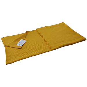 BLUE PHOENIX couverture bébé <span class=keywords><strong>tricot</strong></span>ée avec chapeau 60% coton <span class=keywords><strong>40</strong></span>% acrylique 12 gg <span class=keywords><strong>tricot</strong></span> point d'abeille oeuf jaune confortable léger - Product Image 2