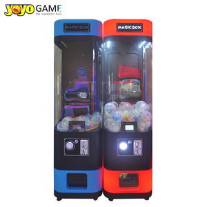 Máquina expendedora de metal operada con monedas para juguetes de cápsula Magic Box, 1 año de soporte en inglés para canje de premios, <span class=keywords><strong>juego</strong></span> de pelota divertido - Product Image 4