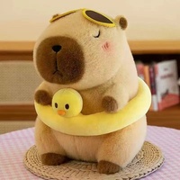 Peluche Capybara Mignonne, Douce et Moelleuse, Animal en Peluche Porc de l'Eau, Vente en Gros, Fabricant de Peluches Personnalisées, Peluche pour Enfants
