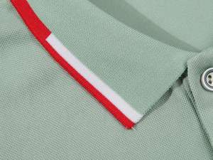 Wholesale Price China Manufacturer Original Solid Color Embroidered Print Anti-Wrinkle Knitted Fabric Short <b>Sleeve</b> Men's for - Product Image 5