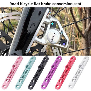 ดิสก์เบรกจักรยานอะแดปเตอร์ไทเทเนียม CNC สำหรับจักรยานเสือหมอบ MTB 140 160มม. โรเตอร์น้ำหนักเบามากอุปกรณ์เสริม MTB - Product Image 2