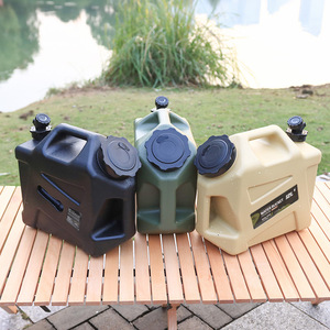 Baril de stockage d'eau en PE pour le camping en plein air, les voyages, l'escalade, le stockage d'eau potable, seau de stockage d'eau portable de grande capacité 12L - Product Image 2