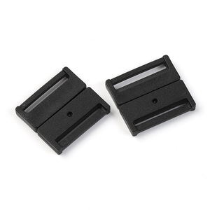 Hebilla Ajustable de Plástico de 25 mm de Diámetro Interior, Color Negro Sólido, para Mochila, Accesorio de Equipaje - Product Image 1
