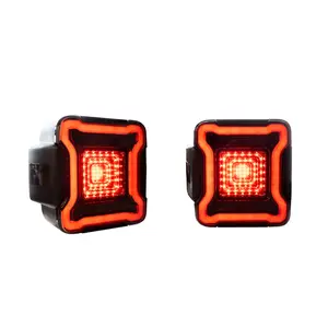 N2 high quality plug and play tail light with RDL,reverse,brake and turning function for Jeep Wrangler JL 18+