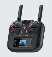 Émetteur RC HotRC HT-10A 10 canaux 2,4 GHz FHSS, télécommande pour drone RC, avion, voiture, bateau, accessoires de drones