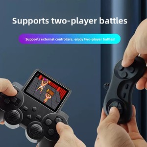 Console de Jeu Portable S10 Rétro FC Aventure des Personnages 520 Jeux Jouet pour Enfants Jeu TV Un ou Deux Joueurs Transfrontalier 520 - Product Image 2