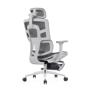 Ergonomic Racing Style <b>Office</b> & <b>Gaming</b> <b>Chair</b> Full Mesh Fabric Swivel <b>Chair</b> with Footrest Modern <b>Office</b> <b>Chair</b> Made Durable Nylon - Product Image 5