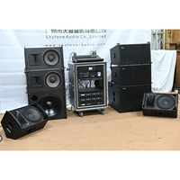 Sistem suara Line Array profesional Speaker lengkap 1000 pemirsa