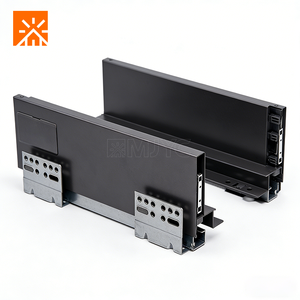 Glissière de tiroir à montage caché à 3 sections avec amortissement pour <span class=keywords><strong>armoire</strong></span>, <span class=keywords><strong>rideau</strong></span>, étagères - Product Image 4