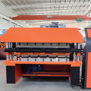 เครื่องผลิตแผ่นหลังคาแบบยืนเครื่องทำแผงอะลูมิเนียมสังกะสีแบบแผ่นหลังคา - Product Image 1