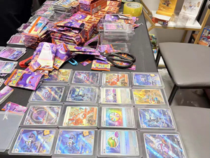 YY Vente en gros Original chinois Poke Gem Pack Vol 3 Gengar Ex Art Illustration Flash Cartes d'énergie - Product Image 4