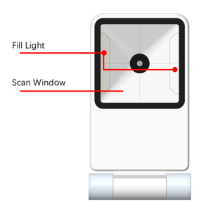 Opvouwbare 2700Mah Grote Capaciteit Batterij 2d Desktop Draadloze Bt Barcode <span class=keywords><strong>Scanner</strong></span> Qr <span class=keywords><strong>Code</strong></span> Scan Lezer Voor Supermarkt - Product Image 6