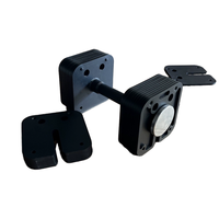 Haltères carrés réglables ergonomiques avec poignée en acier antidérapante pour la maison et la salle de sport, capacité 40kg-45kg