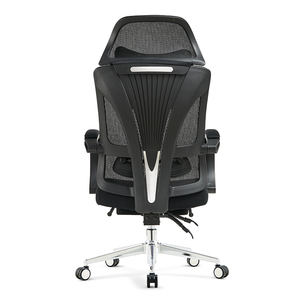 Bureau ergonomique pliant mécanique 5D accoudoir appui-tête réglable haute classe <span class=keywords><strong>chaise</strong></span> d'ordinateur bureau - Product Image 5