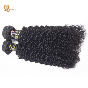 Xuchang fuxin faisceaux de cheveux co vendeur vierge bouclés birmans cheveux crus - Product Image 4