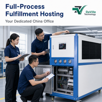 Refroidisseur d'eau industriel portable au prix d'usine avec capacité de refroidissement personnalisée et performance stable pour le refroidissement commercial