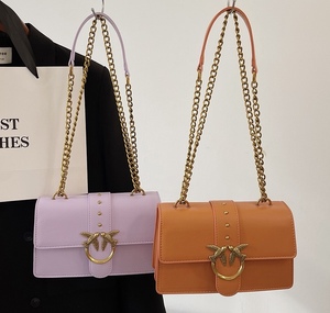 Bolso Bandolera Pequeño <span class=keywords><strong>de</strong></span> PU <span class=keywords><strong>de</strong></span> Alta Calidad para Mujer, Bolso <span class=keywords><strong>de</strong></span> Mano con Cadena, Estilo Moderno, con Cierre, para Uso Diario en Todas las Temporadas - Product Image 3