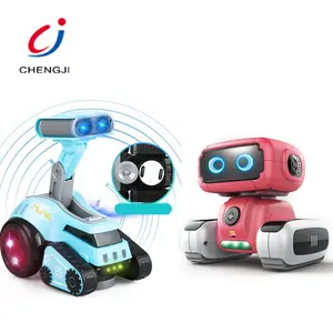 플라스틱 춤 장난감 아이 대화식 똑똑한 말하는 로봇 장난감 기록 음성 상호 작용하는 지적인 로봇