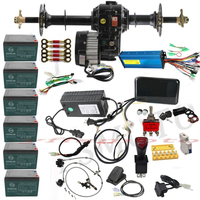 Plc 30'' Rear Axle Kits 72v 1500w Brushless Difsuitable Forrential Suitable for Speedometer Atv Mower Bulk Supply
