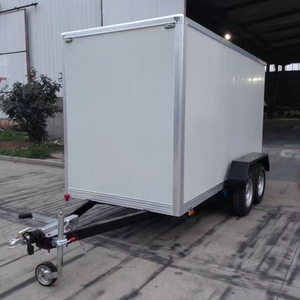 Cargo box semi trailer