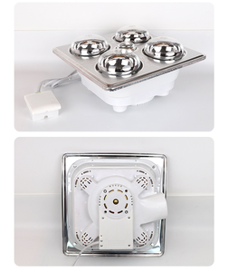 Yuba ventilateur de bain électrique moderne cinq-en-un plafond chauffé à l'air Protection contre la surchauffe du chauffage par échappement pour les toilettes portables - Product Image 4