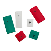 Manchons d'étiquetage en PVC pour câbles électriques DIY et étiquettes pour boîtiers de disjoncteurs, pour kit d'identification de fils résistants aux hautes températures et étiquettes de câbles