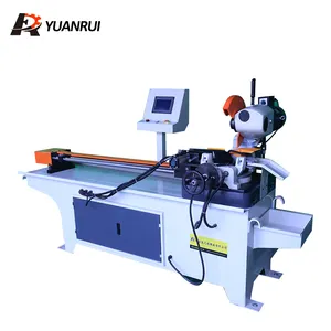 New Manual Hydraulic Stainless Steel Pipe Cutting Machine Automatic Rotary External Card Square Tube 50 Gear Engine Pump