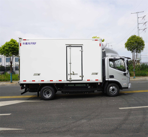 Camion frigorifique mini CNG Foton 4X2 directement de l'usine pour la livraison de produits alimentaires et de produits frais en chaîne du froid - Product Image 4