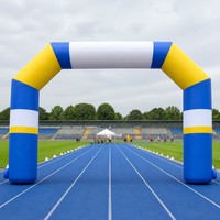 Arche gonflable MORNINGOutdoor pour parcours d'obstacles, courses amusantes et défis d'aventure