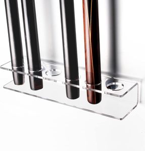 Étagère murale en acrylique de haute qualité Cueelf pour le rangement des queues de billard, support à double fixation, organisateur gain de place pour les queues de billard - Product Image 2